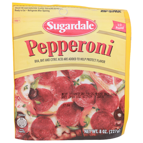 Sugardale Pepperoni - 8 Ounce