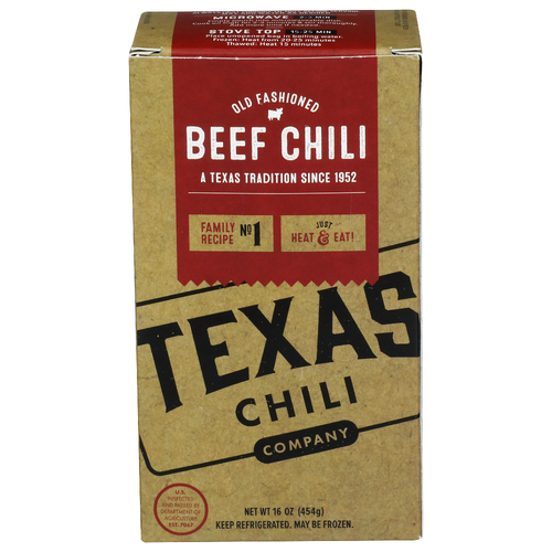 Texas Chili Company Beef - 16 Ounce