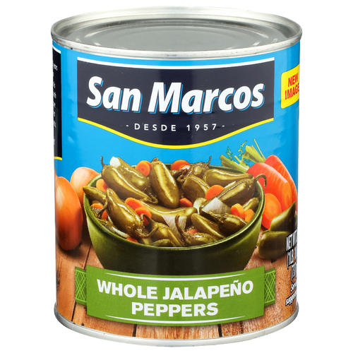 San Marcos Whole Jalapeno Peppers - 26 Ounce