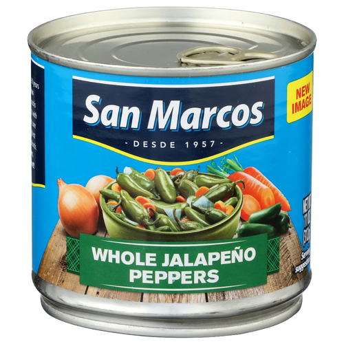 San Marcos Whole Jalapeno Peppers - 11 Ounce