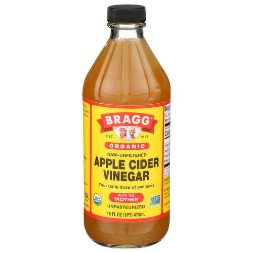 Bragg Apple Cider Vinegar Raw & Unfiltered - 16 Fluid Ounce