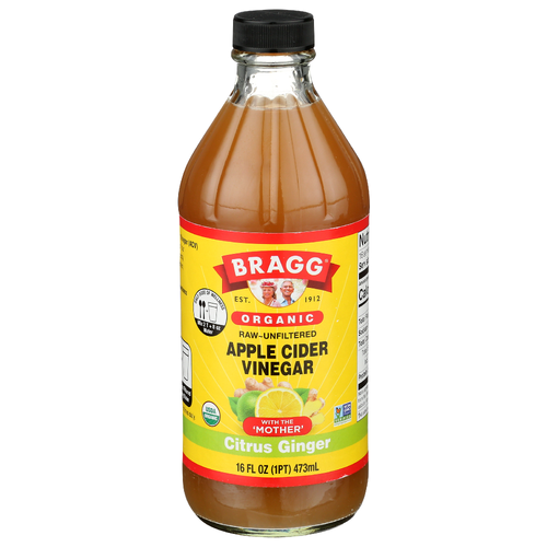 Bragg Citrus Ginger Enhanced Vinegars - 16 Fluid Ounce