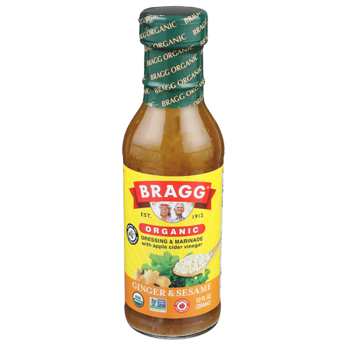 Bragg Ginger & Sesame Organic Dressing & Marinade - 12 Fluid Ounce