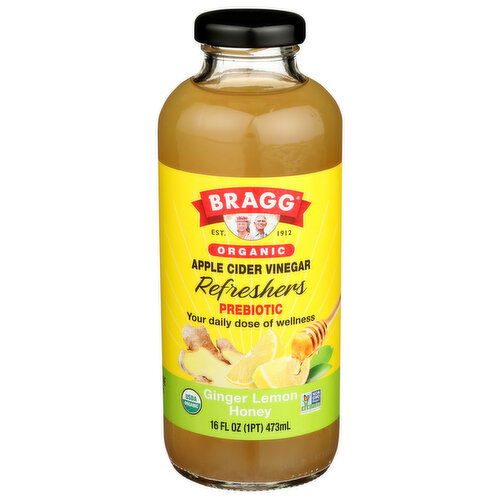 Bragg Ginger Lemon Honey Refresher Spice - 16 Fluid Ounce