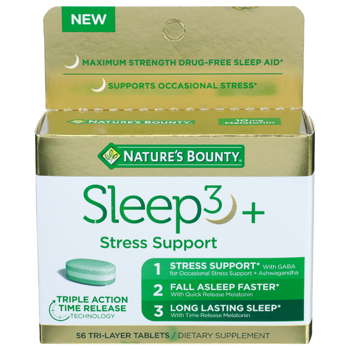 Nature's Bounty Sleep³ Stress Support - 56 Count