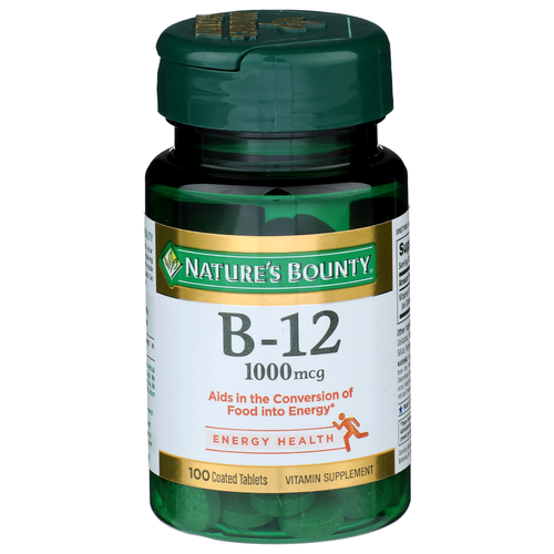 Nature's Bounty B-12 1000mcg - 100 Count
