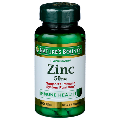 Nature's Bounty Zinc - 100 Count