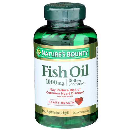 Nature's Bounty Fish Oil - 145 Count