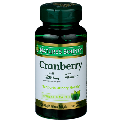 Nature's Bounty Cranberry - 120 Count