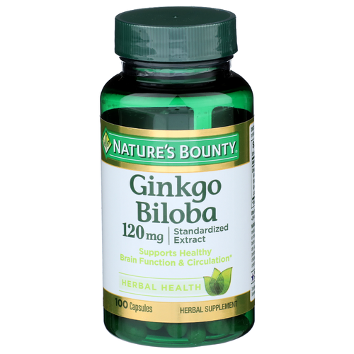 Nature's Bounty Ginkgo Biloba - 100 Count