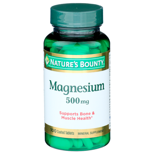 Nature's Bounty Magnesium - 100 Count