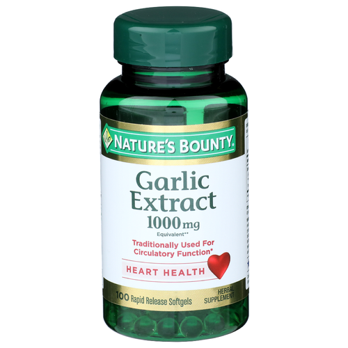 Nature's Bounty Garlic Extract - 100 Count