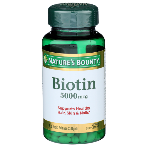 Nature's Bounty Biotin 5000 Mcg - 72 Count