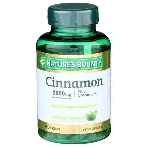 Nature's Bounty Cinnamon - 60 Count