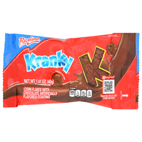 Ricolino Corn Flakes With Chocolate Artificially Flavored Coating Kranky - 1.41 Ounce