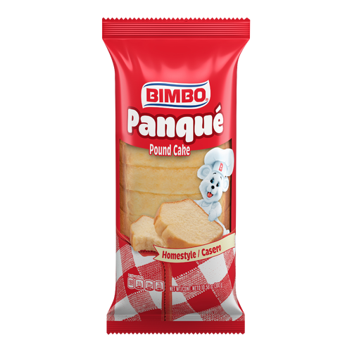 Bimbo Panqué Casero Pound Cake, , Home Style Cakes, Bag - 10.58 Ounce Image 1 of 2