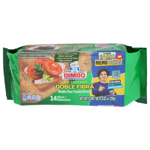 Bimbo Toasted Bread - 0.63 Ounce - 14 Count