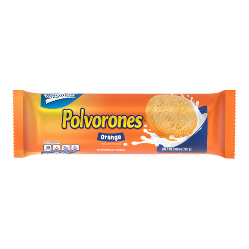 Marinela Polvorones Orange Shortbread - 9.88 Ounce Image 1 of 2
