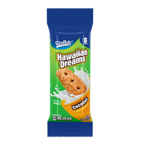 Marinela Hawaiian Dreams Coconut Cookies, Bag - 2.54 Ounce Image 1 of 2