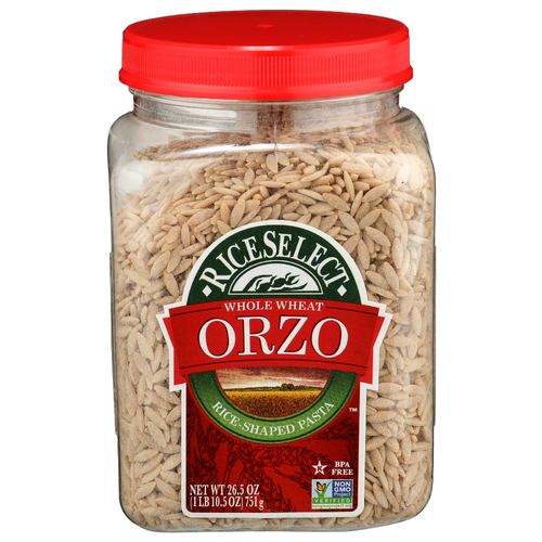 Riceselect Whole Wheat Orzo Pasta - 26.5 Ounce