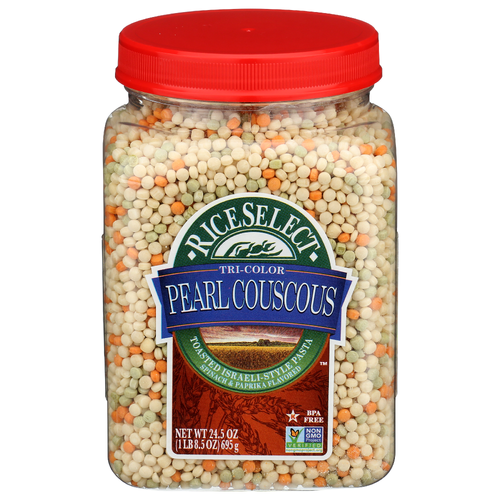 Riceselect Tri-Color Pearl Couscous Israeli - 24.5 Ounce