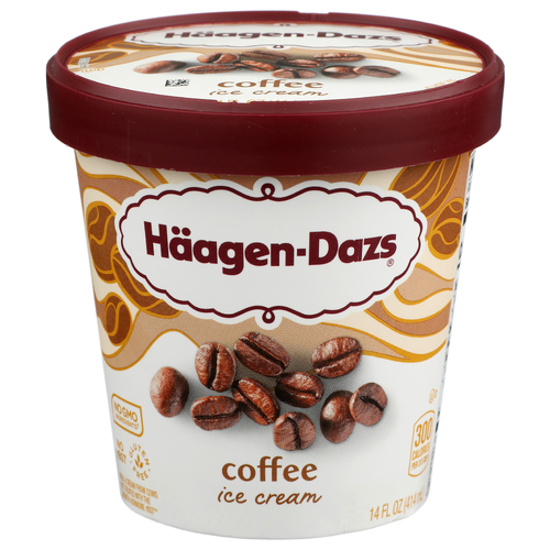 Haagen-Dazs Coffee Ice Cream - 14 Fluid Ounce