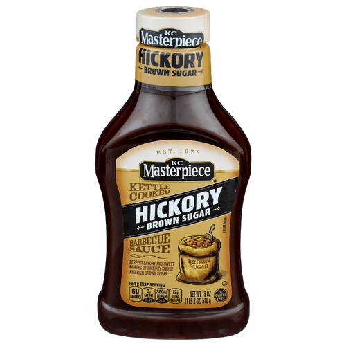 Kc Masterpiece Hickory Brown Sugar Barbecue Sauce - 18 Ounce