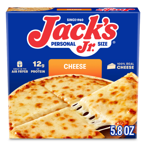 Jack's Jr Personal Size Thin Crust Cheese Frozen Pizza - 5.8 Ounce