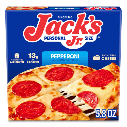 Jack's Jr Personal Size Thin Crust Pepperoni Frozen Pizza - 5.8 Ounce