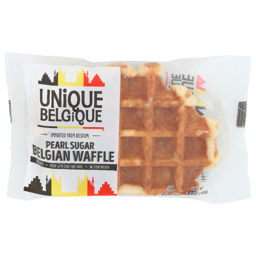 Unique Belgique Pearl Sugar Belgian Waffle - 3.5 Ounce