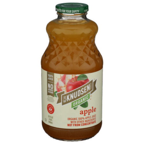R.W. Knudsen Family Apple Shelf Stable Juice Rw Organic - 32 Fluid Ounce