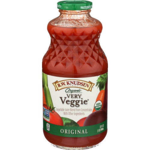 R.W. Knudsen Family Organic Veggie Juice Blend - 32 Fluid Ounce
