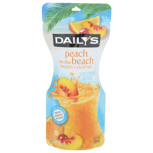 Daily's Peach On The Beach Frozen Cocktail - 10 Fluid Ounce