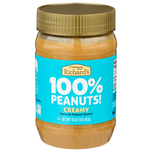Crazy Richard's Natural Peanut Butter - 16 Ounce