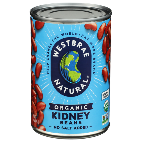Westbrae Natural Kidney Beans Canned Vegetables - 15 Ounce