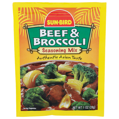 Sun-Bird Beef & Broccoli Seasoning Mix - 1 Ounce