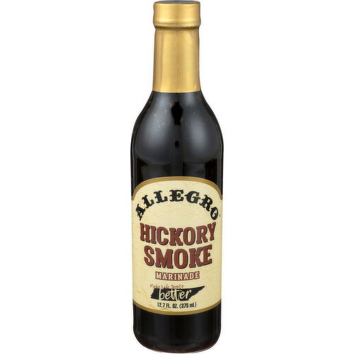Allegro Hickory Smoke Marinade - 12.7 Fluid Ounce