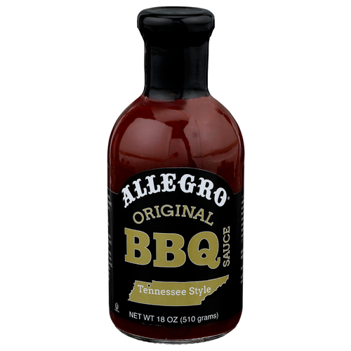 Allegro Original Tennessee Style BBQ Sauces Add Excitement To Your Grilling Experience-Inside Or Outdoors. Sauce Redefines Traditional With Its Distinctive Spice And Hickory Smoke Blend. This Versatile Flavorful Mixture Will Complement Charbroiled, Baked, Smoked Foods, Lending Zesty Flavor Any Barbecue Meal. Grilling-Allegro Style!,,tennessee ! - 18 Ounce