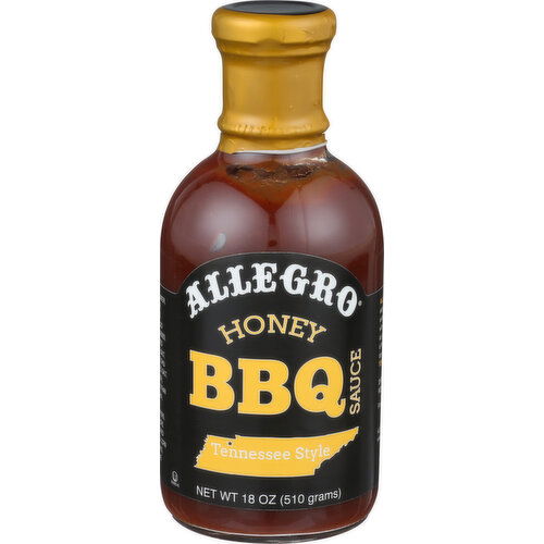 Allegro Honey BBQ Sauce - 18 Ounce