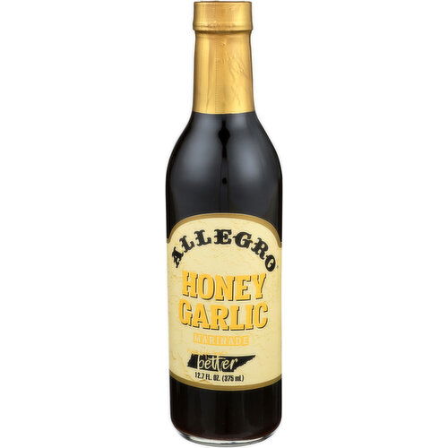 Allegro Marinade Honey Garlic - 12.7 Fluid Ounce