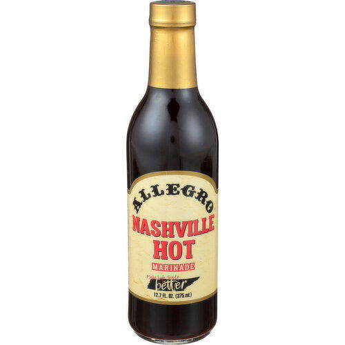 Allegro Nashville Hot Marinade - 12.7 Fluid Ounce