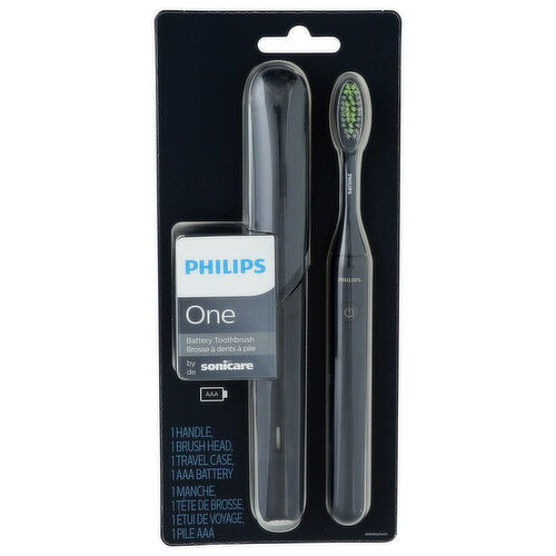 Phillips Philips Battery Toothbrush, Midnight Navy - 1 Each