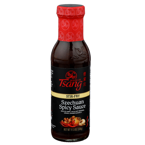 House Of Tsang Hot Stir-Fry Szechuan Spicy Sauce - 11.5 Ounce