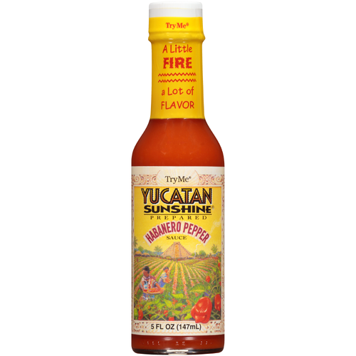 Tiger Sauce Try Me Yucatan Sunshine Habanero Pepper - 5 Fluid Ounce