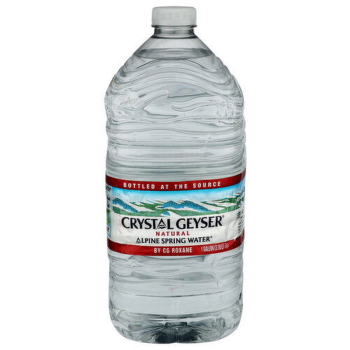 Crystal Geyser Alpine Spring Water Water - 1 Gallon Image 1 of 2