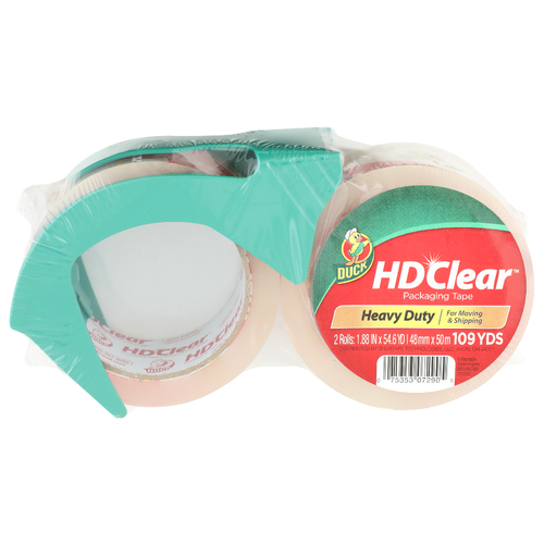 Hd Clear Packaging Tape - 2 Count
