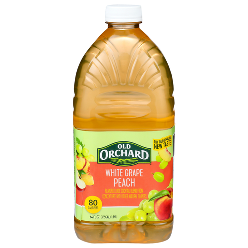 Old Orchard White Grape Peach Juice Cocktail - 64 Fluid Ounce