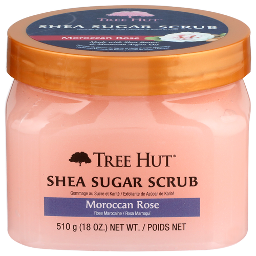 Tree Hut Moroccan Rose Shea Sugar Scrub - 18 Ounce