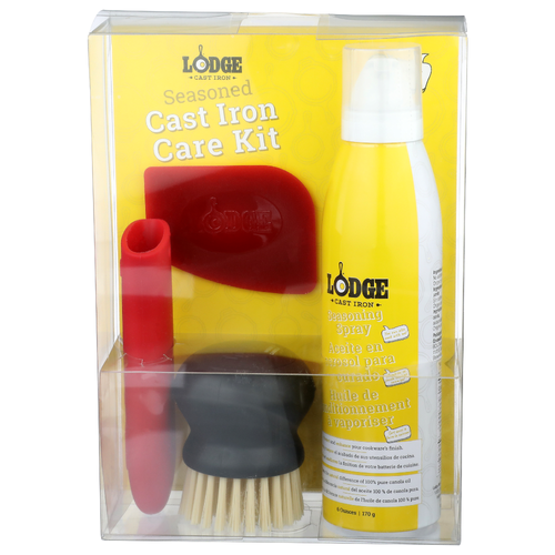 LODGE Care Kit, Seasoned Cast Iron - 1 Each