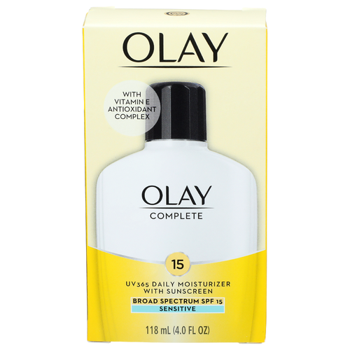 Olay Complete With Sunscreen Sensitive Uv365 Daily Moisturizer - 118 ml